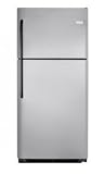 Frigidaire FFHT2126LM, Top Freezer20.6 Cubic Ft Refrigerator, Silver Mist