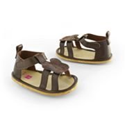 Carter's Butterfly Toddler Girl's Crib Sandals, Brown, Size 3