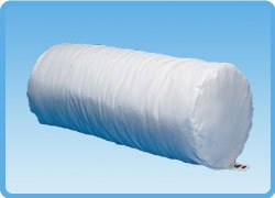 Core White Jackson Roll Pillow