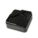 Raise Its - Black Furniture Risers 8 pack - For the Bed, Desk, Table or Dresser - Great for Eliminating Back Pain or for Elderly to get in or out of Bed Easier