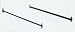Slatless Hook-In 76" Twin/Full Rails By Hollywood Bed Frame