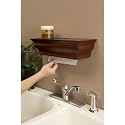 Healthy Shelf Towel Dispenser - Cherry Finish (Cherry) (4H x 15W x 6D)