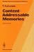 Book Content-Addressable Memories (Springer Series in Information Sciences)