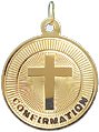 Confirmation, 14K Gold Charm
