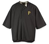 Baseball Shirt - Pittsburgh Pirates Windshirt by Antigua