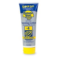 Banana Boat Dark Tanning Lotion, SPF 4, 8-Ounce Tubes (Pack of 3) by Coconut Oils