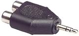 3.5mm Stereo Plug To Dual RCA Jack Adapter