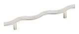 Amerock BP9364-G10 Essential'z Wavy 5-Inch Pull, Satin Nickel