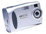 Electronics : HP PhotoSmart 215 - Digital camera - 1.3 Mpix - supported memory: CF - metallic silver - with HP DeskJet 950C Printer