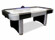 American Legend Interactive 7-Foot Lighted Rail Air Hockey Table