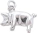 Jewelry : Pig Charm by Rembrandt Charms