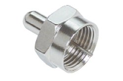 F Type 75 Ohm Terminator, Pkg/10