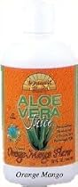Organic Aloe Vera Juice, Orange Mango Flavor 32 oz by Dynamic Health Laboratories / 32 Oz.
