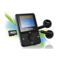 PEARL Mini-MP3-Player "DMP-160.mini" mit microSD-Slot