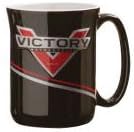 Victory Motorcycle Sculpted Mug Set of Two