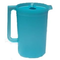 Tupperware Classic Sheer 1 Gal. Pitcher. Tropical Water Sea Mist Seal by Tupperware