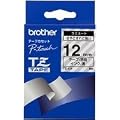 BROTHER TZテープ TZ-131 ラミネートテープ(透明地/黒字) 12mm