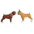 Westland Giftware Mwah Kissing Boxer Boxers Salt and Pepper Shakers