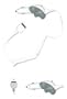Car Charger for the iPod Nano 1G, 2G and 3G, iPod Video, iPod Photo, iPod U2, iPod 3G, 4G, and iPod Classic, iPod Touch, and iPhone