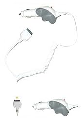 Car Charger for the iPod Nano 1G, 2G and 3G, iPod Video, iPod Photo, iPod U2, iPod 3G, 4G, and iPod Classic, iPod Touch, and iPhone