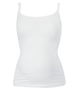 Post-Pregnancy Nursing Vest - White