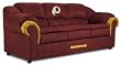 Washington Redskins Pub Series Three Person Team Logo Sofa Couch