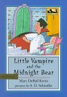 cover of Little Vampire and the Midnight Bear (Dial Easy-to-Read)