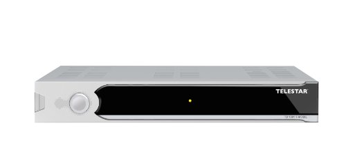 Telestar TD 1001 S mobil digitaler Camping-Sat-Receiver (inkl. Zigarettenanz&uuml;nderkabel und Netzteil) silber