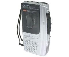 Coby CX-R122 Micro Cassette Recorder