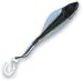 Old Bayside SK3119 Skeleton Shad Ribbontail -- Clear/Black Neon Core 5 10-Pack