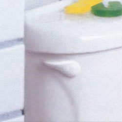 American Standard 047192-0200A Left Hand Plastic Trip Lever, White