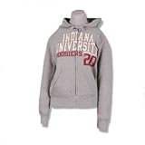 Indiana Hoosiers Women's Full Zip Hooded Sweatshirts - Brat