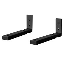 B-Tech - BT15 - Black Wall Mount with Adjustable Arms for Centre Speaker or Microwave