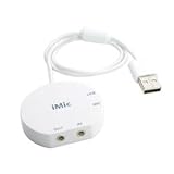 New - iMic USB Audio Interface by Griffin Technology - GC16035