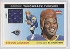 2004 Fleer Tradition Rookie Throwback Threads Jerseys #TTSJ - Steven Jackson