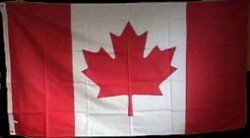 Canadian Flag 3 feet by 5 feet -polyester just $12