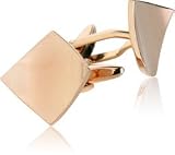 Curled Rose Gold Cufflinks