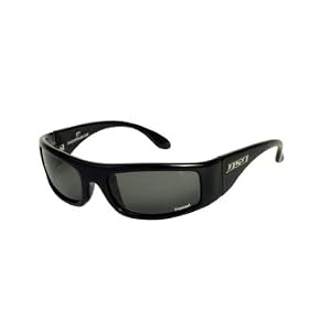Buy DSO 57 -Shiny Black frame  Smoke lens by DSO Eyewear