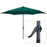 New 2.7m Crank Aluminium Garden Patio Umbrella/Parasol