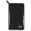 Day-Timer Zippered Fresco Wallet - Pocket, 46141 - Black
