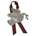 Handcrafted Pewter Christmas Ornament, Peace Dove, Solid Lead Free Pewter, Made in USA - As Seen in Paula Deen