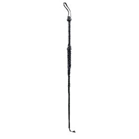 Black Kinky Riding Crop