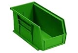 Akro Bins Stacking Bin 5-1/2 X 10-7/8 X 5 Green. Package of 12