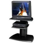 TechCraft WT32B Wing Series TV Stand (Black)