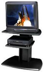 TECHCRAFT WT32B WING SERIES TV STAND (BLACK)