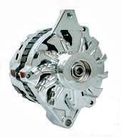 Chrome 65-93 gm 160 amp 1 wire alternator