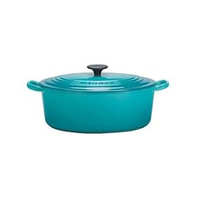 Le Creuset 2-3/4 Quart Oval French Oven, Caribbean