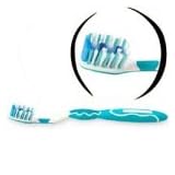 Mentadent White and Clean, Toothbrush