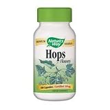 Nature's Way Hops Flowers -- 100 Capsules