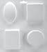 Soapsations 8 Inch x9 Inch Soap Mold - Shapes
